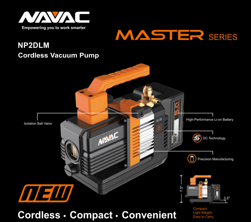 NP2DLM Cordless Vacuum Pump